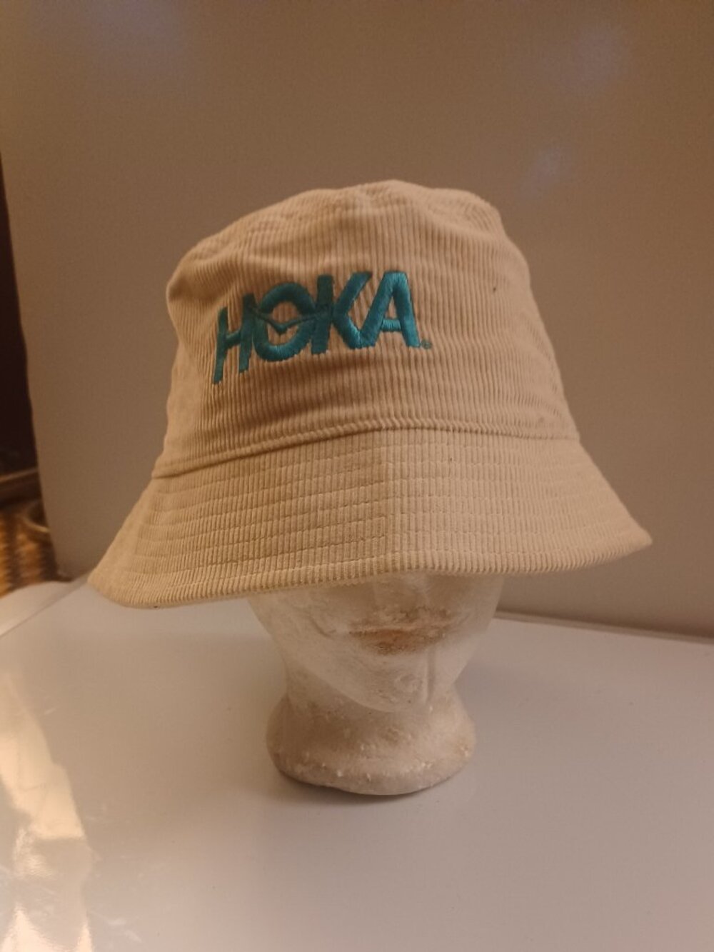HOKA One Size Bucket Hat Summer Mile Club Corduroy Embroidered